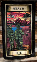 Death Tarot Card Flag
