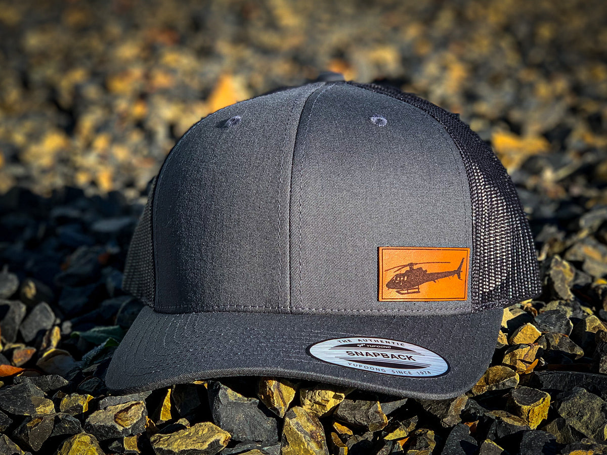 Airbus AS350 AStar embroidered snapback cap from Two to Fly