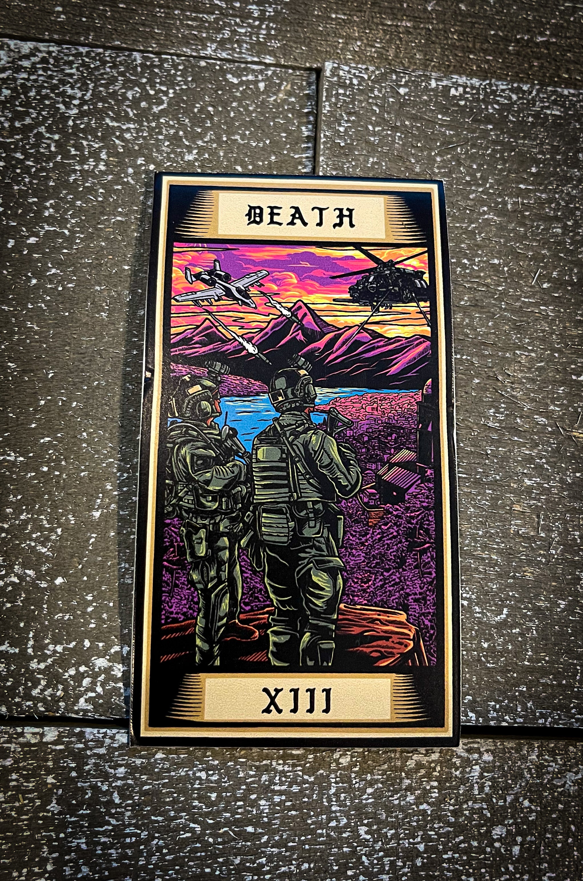 Death Tarot Card Sticker