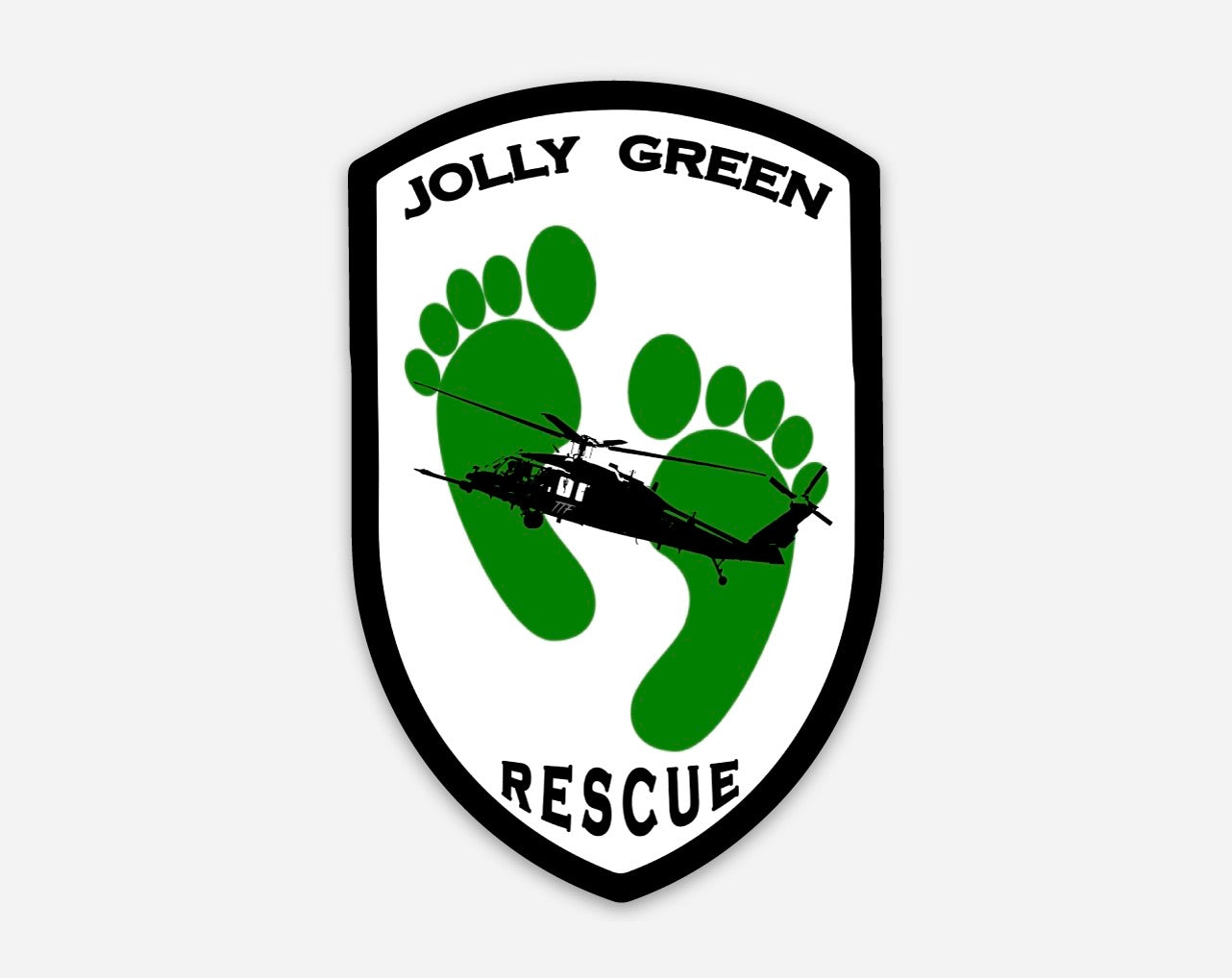 Jolly Green Rescue Sticker