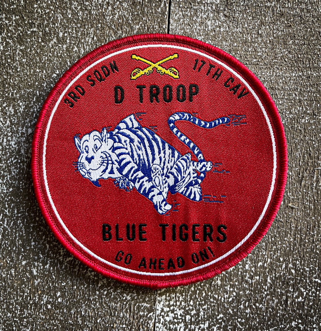 Blue Tigers Patch