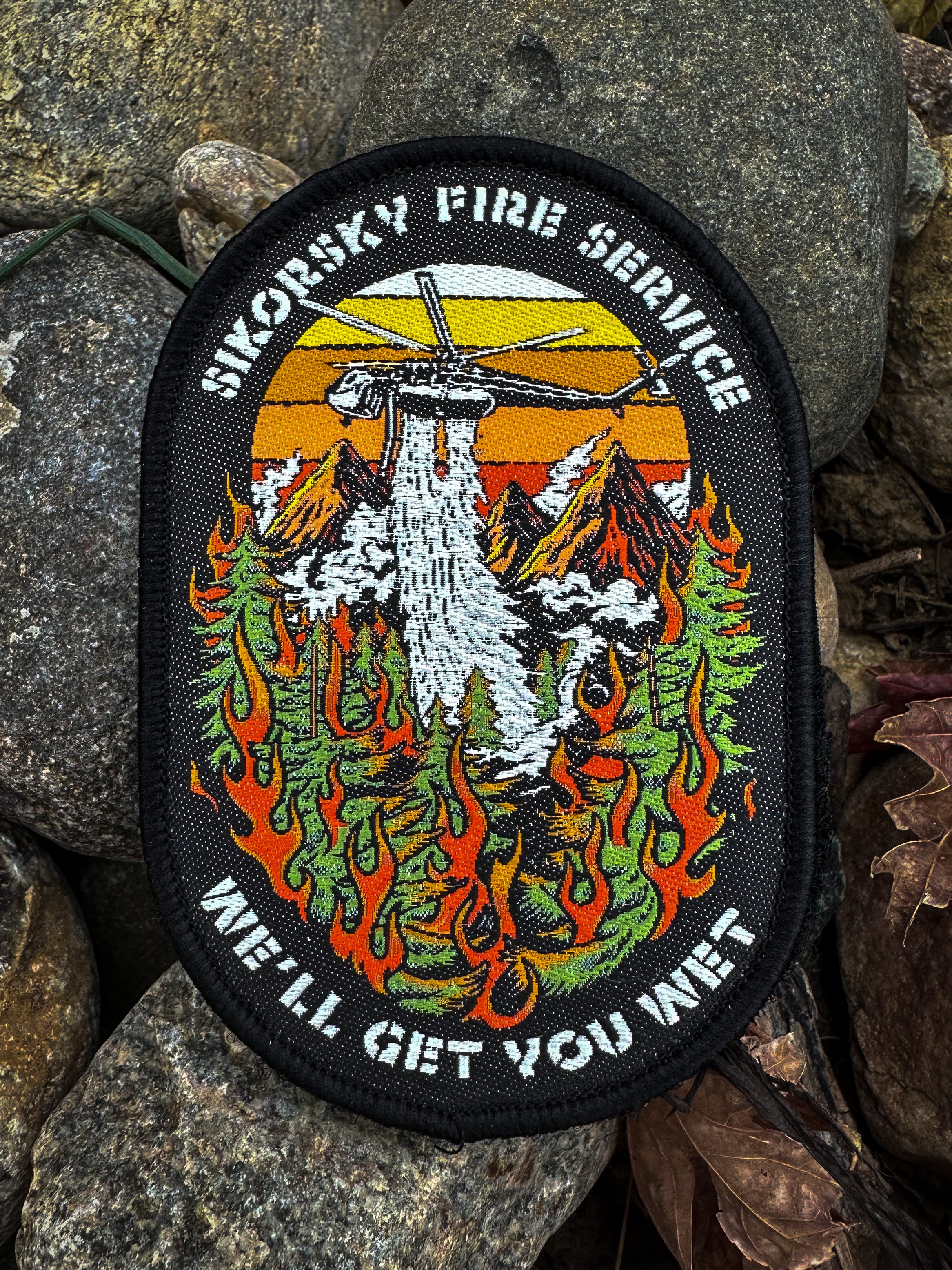 Sky Crane Fire Service Patch