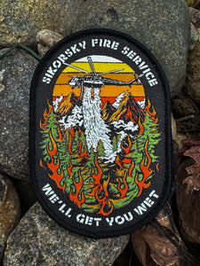 Sky Crane Fire Service Patch