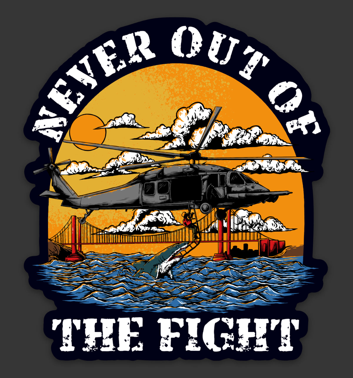 Never Out Stickers