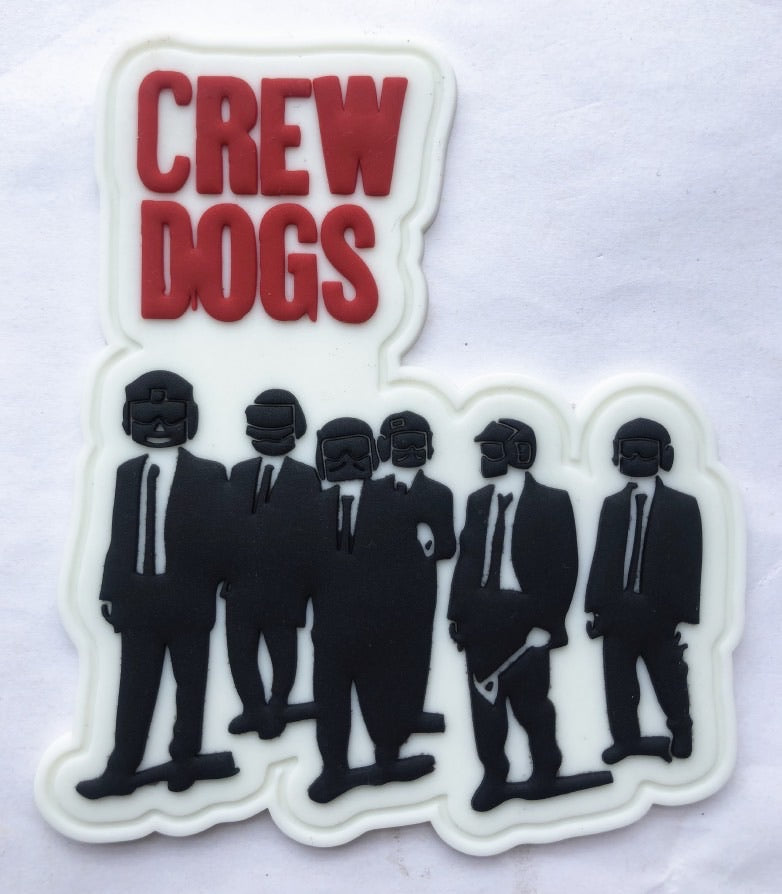 Crew Dogs PVC Patch