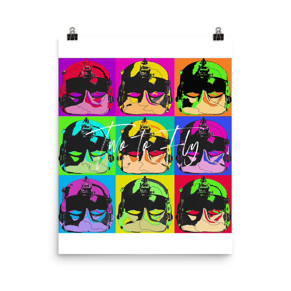Andy Warhelmet Poster