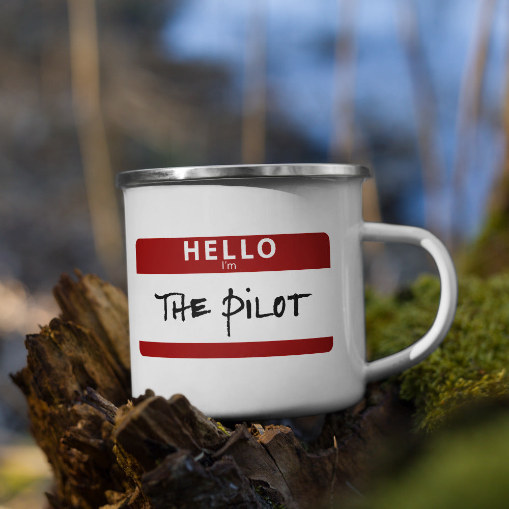 I'm The Pilot Camper Mug