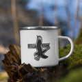 Enamel Blackhawk Mug